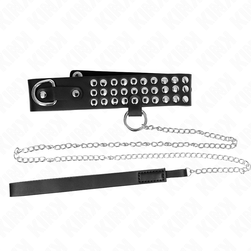 Kink – Halskette mit Band 65 Cm Glänzend Verstellbar 37-42 Cm x 5,3 Cm