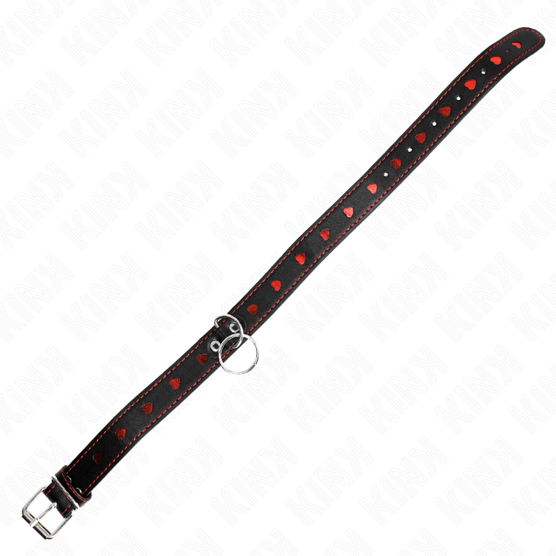 Kink – Halskette mit Band 65 Cm Herzdetails 52,5 x 2,5 Cm