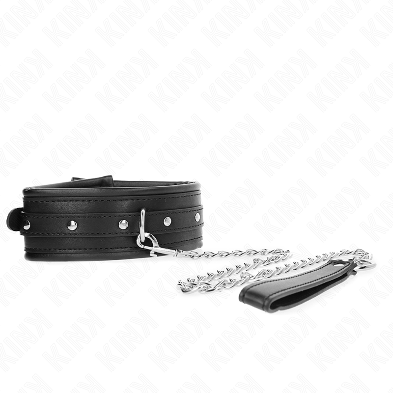 Kink – Halskette mit Glänzendem Schnalle-Band 65 Cm 48,5 Cm x 5,3 Cm