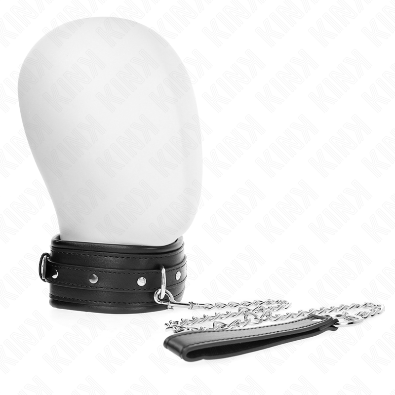 Kink – Halskette mit Glänzendem Schnalle-Band 65 Cm 48,5 Cm x 5,3 Cm