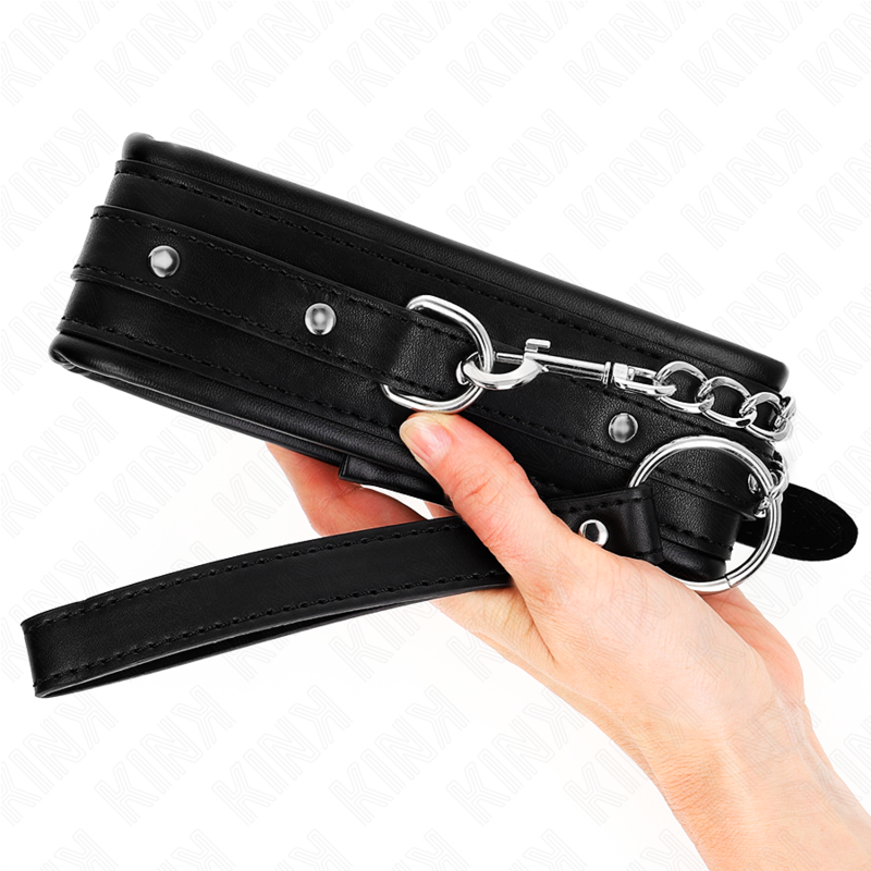 Kink – Halskette mit Glänzendem Schnalle-Band 65 Cm 48,5 Cm x 5,3 Cm