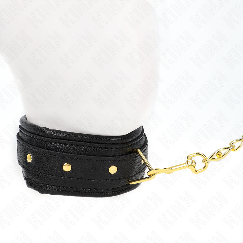 Kink – Halskette mit Schwammkunstlederband Modell 1 Verstellbar 37-...
