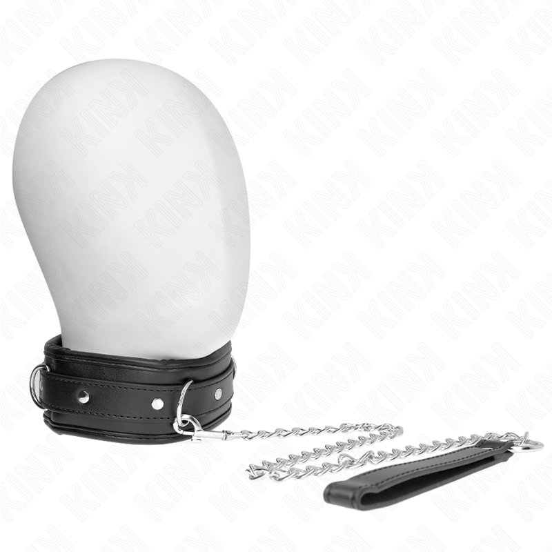 Kink – Halskette mit Schwammkunstlederband Modell 3 Verstellbar 37-...