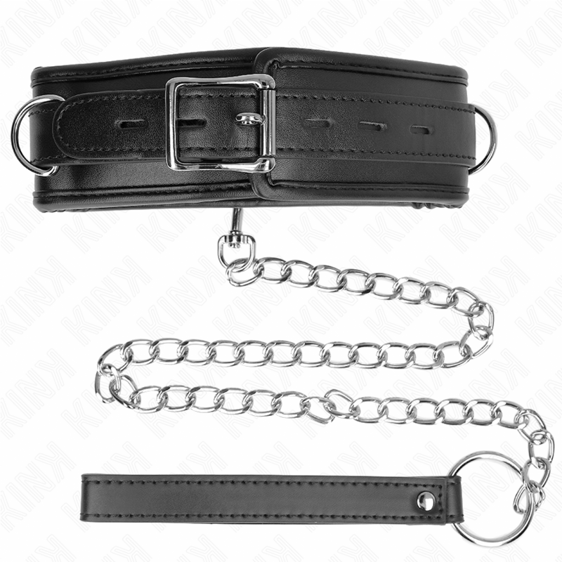 Kink – Halskette mit Schwammkunstlederband Modell 3 Verstellbar 37-...