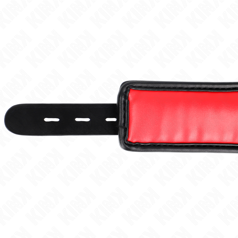 Kink – Halskette mit Schwammkunstlederband Modell 3 Verstellbar 37-...
