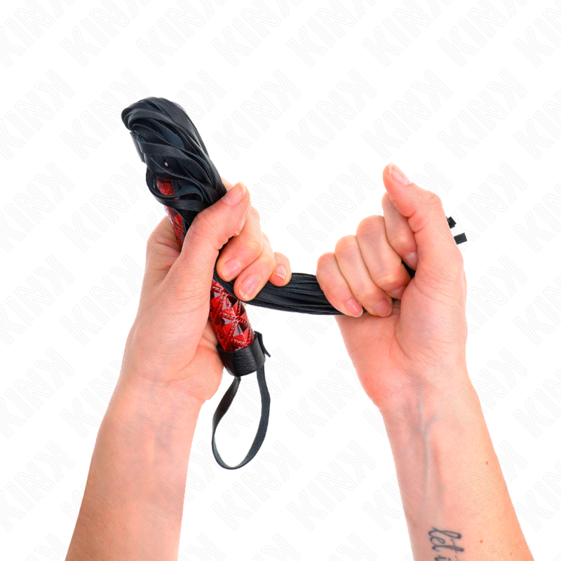 Kink – Peitsche mit Rautenmuster 40 Cm