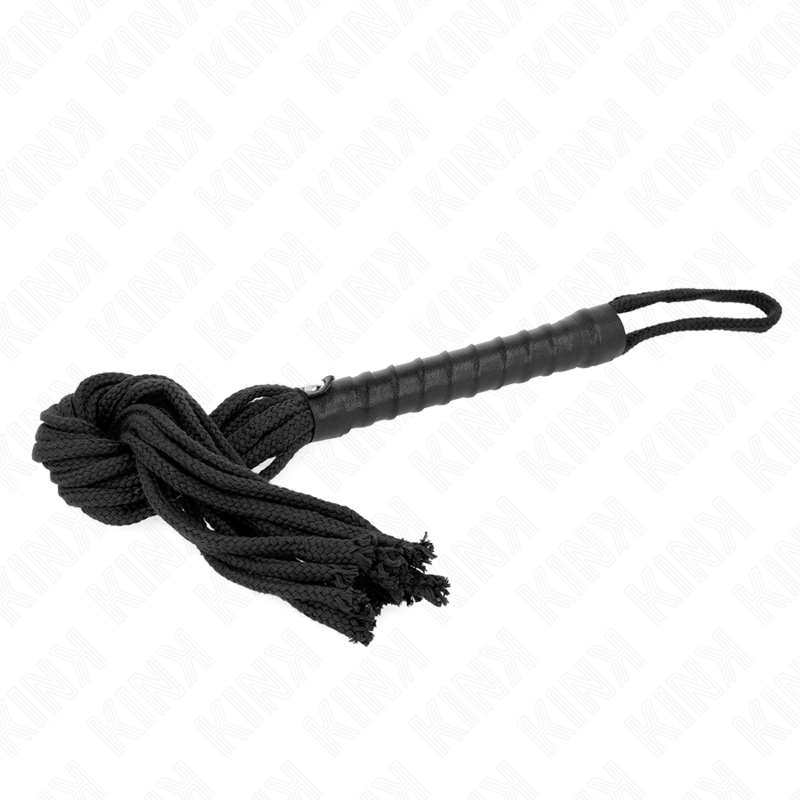 Kink – Schwarze Seilpeitsche 56 Cm