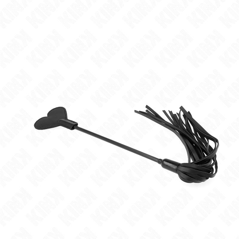 Kink – Range Peitsche mit Herzplatte 35 Cm