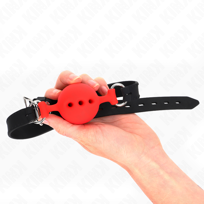 Kink – Vollsilikon-Klappen 55 x 2 Cm mit 4,5 Cm Kugel Grösse M Rot...