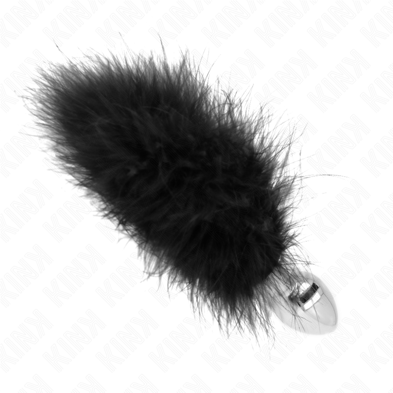 Kink – Edelstahl Anal Plug 11 x 7 Cm mit Feder 11 Cm