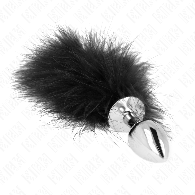 Kink – Edelstahl Anal Plug 11 x 7 Cm mit Feder 11 Cm