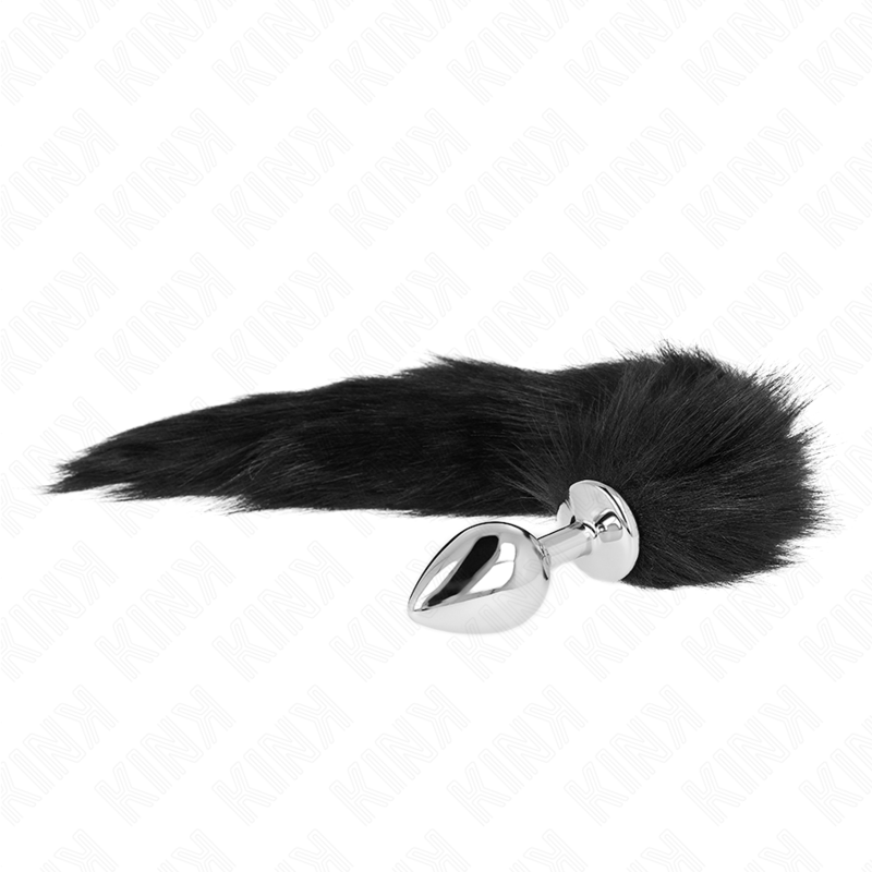 Kink – Anal Plug Grösse M 8 x 3,5 Cm mit Kunststoffschwanz 40 Cm Sc...