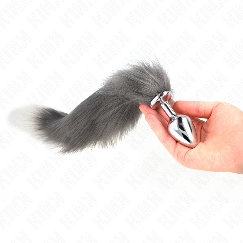Kink – Anal Plug Grösse M 8 x 3,5 Cm mit Kunststoffschwanz 40 Cm Gr...