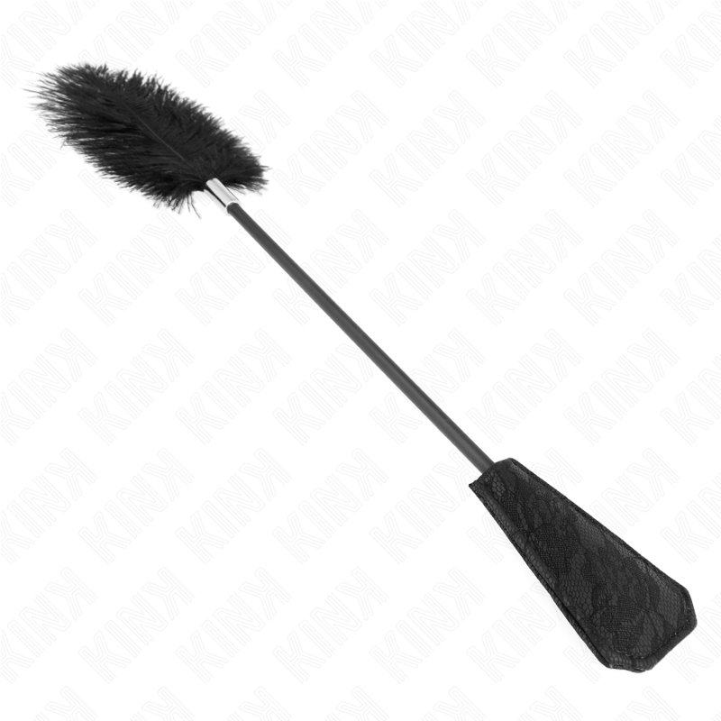 Kink Straussenfedern Zum Kitzeln mit Spitzenpalette 56 cm