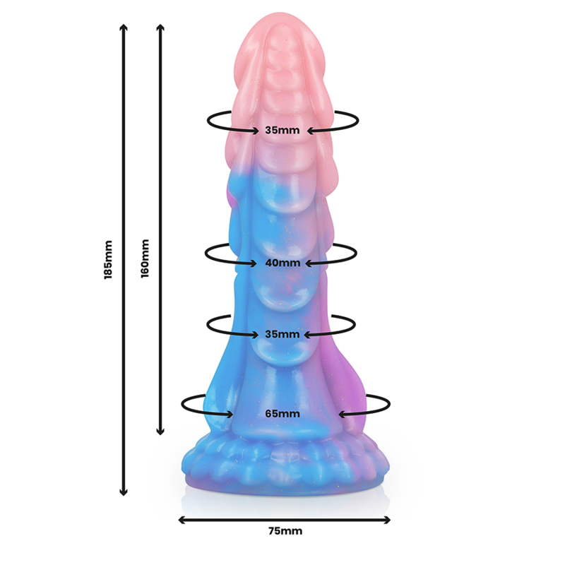 Epic Ashtar Dildo Ausserirdische Menschliche Form