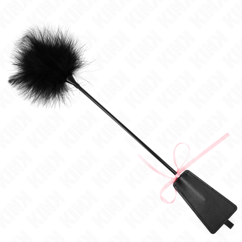 Kink Tickle Feathers mit Rosa Schleife 49 CM