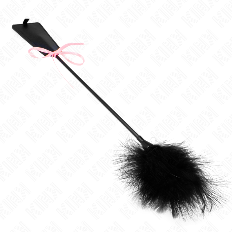 Kink Tickle Feathers mit Rosa Schleife 49 CM