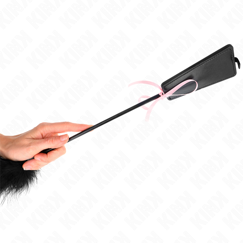 Kink Tickle Feathers mit Rosa Schleife 49 CM
