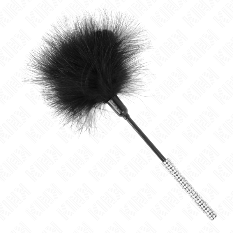 Kink Tickle Federn mit Strassgriff 27 CM