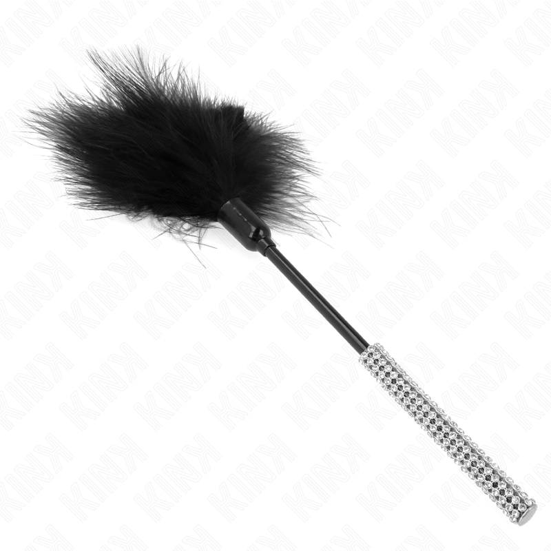 Kink Tickle Federn mit Strassgriff 27 CM