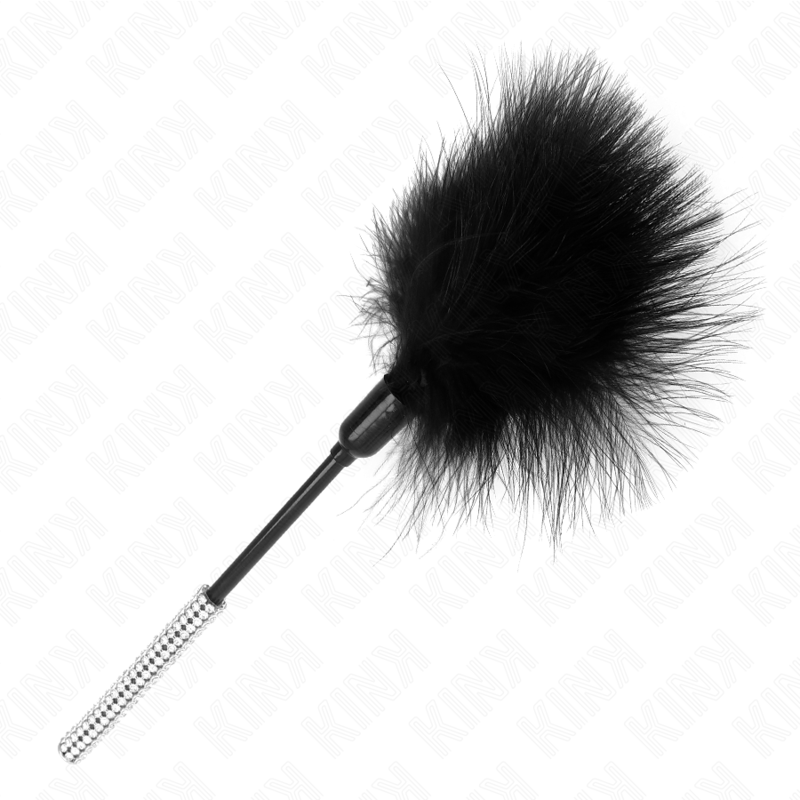 Kink Tickle Federn mit Strassgriff 27 CM