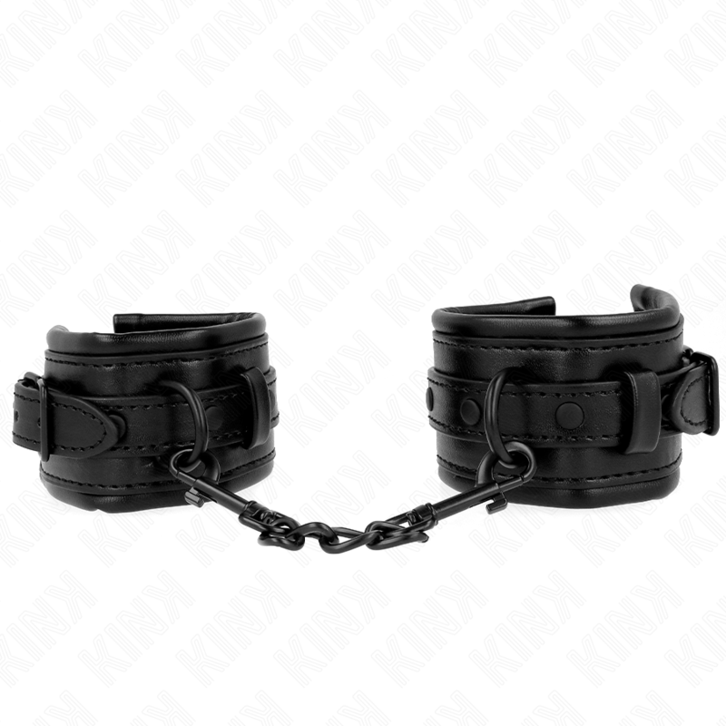 Kink – Handgelenkfesseln Schwarz Verstellbar 20-30 Cm x 6 Cm