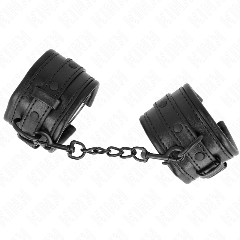 Kink – Handgelenkfesseln Schwarz Verstellbar 20-30 Cm x 6 Cm