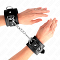 Kink – 3 D-Ring Handgelenkfesseln Verstellbar Schwarz 17,5-25 Cm x...