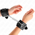 Kink – Handgelenkfessel mit Doppelter Schnalle Schwarz Verstellbar...