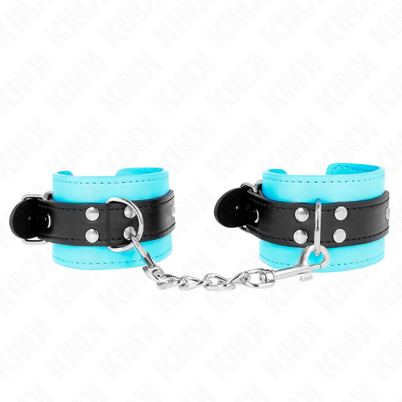 Kink – Haken-Handfesseln Blau Pelzgefüttert Verstellbar 20-28 Cm x...