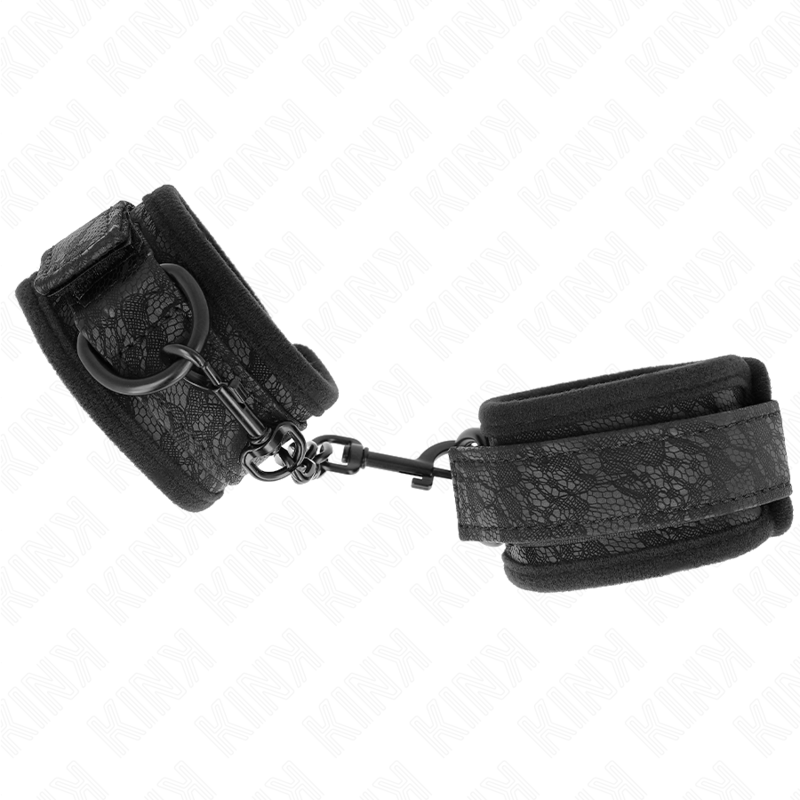 Kink – Dark Lace Cuffs Neoprene Handgelenk Manschetten Verstellbar...