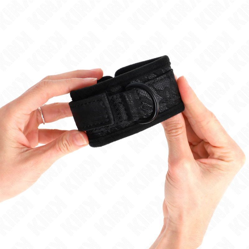 Kink – Dark Lace Cuffs Neoprene Handgelenk Manschetten Verstellbar...
