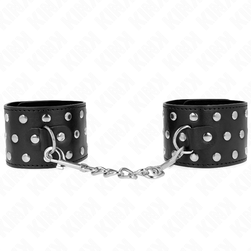 Kink – Punk Handgelenkfesseln Verstellbar 19-24 Cm x 5,5 Cm