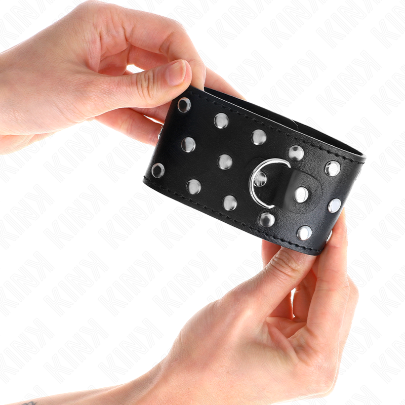 Kink – Punk Handgelenkfesseln Verstellbar 19-24 Cm x 5,5 Cm