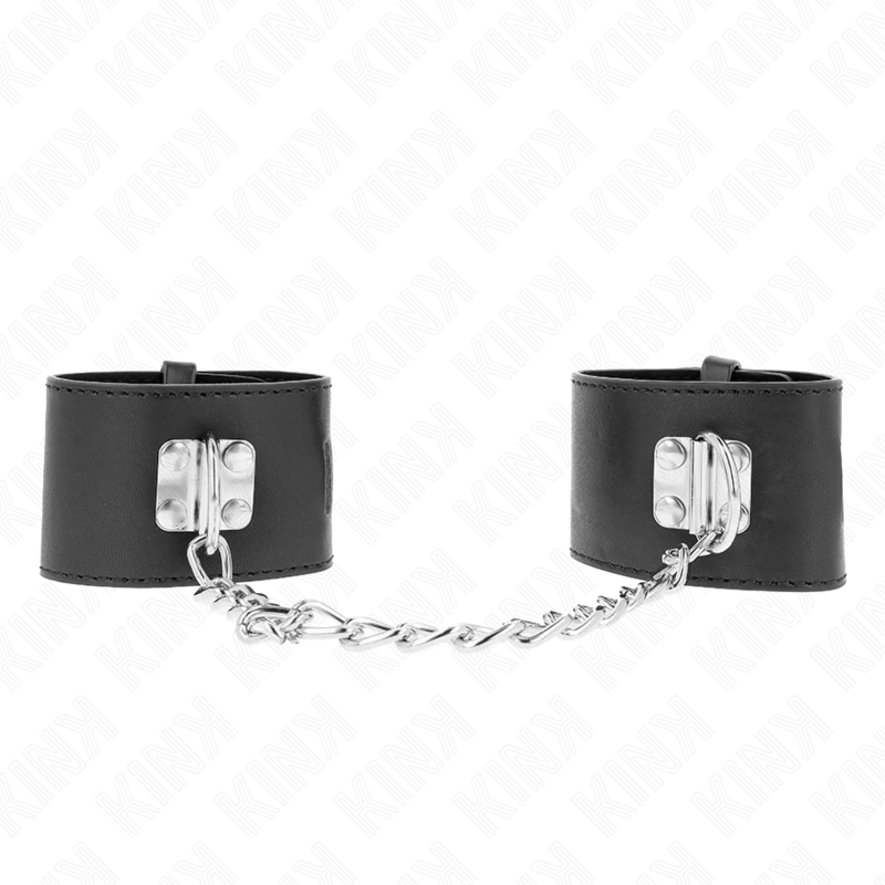 Kink Feste Handgelenkfesseln mit Kette 30 CM und Vorhängeschloss...
