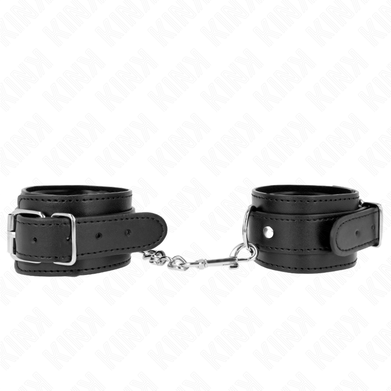 Kink – Dünne Handgelenkfesseln Schwarz Verstellbar 21-33 Cm