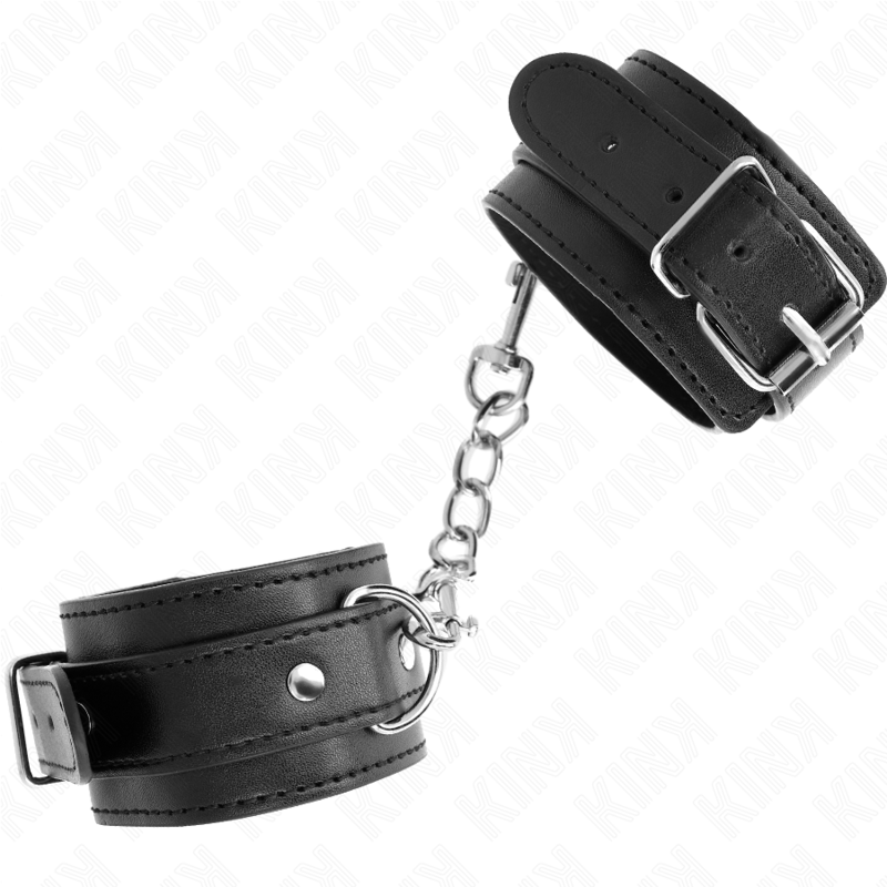 Kink – Dünne Handgelenkfesseln Schwarz Verstellbar 21-33 Cm
