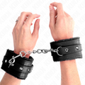 Kink – Premium Pelzgefütterte Handgelenkfesseln Schwarz mit Schwarz...