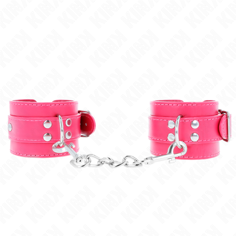 Kink – Handgelenkfesseln Raspberry Rose mit Raspberry Rose Futter V...