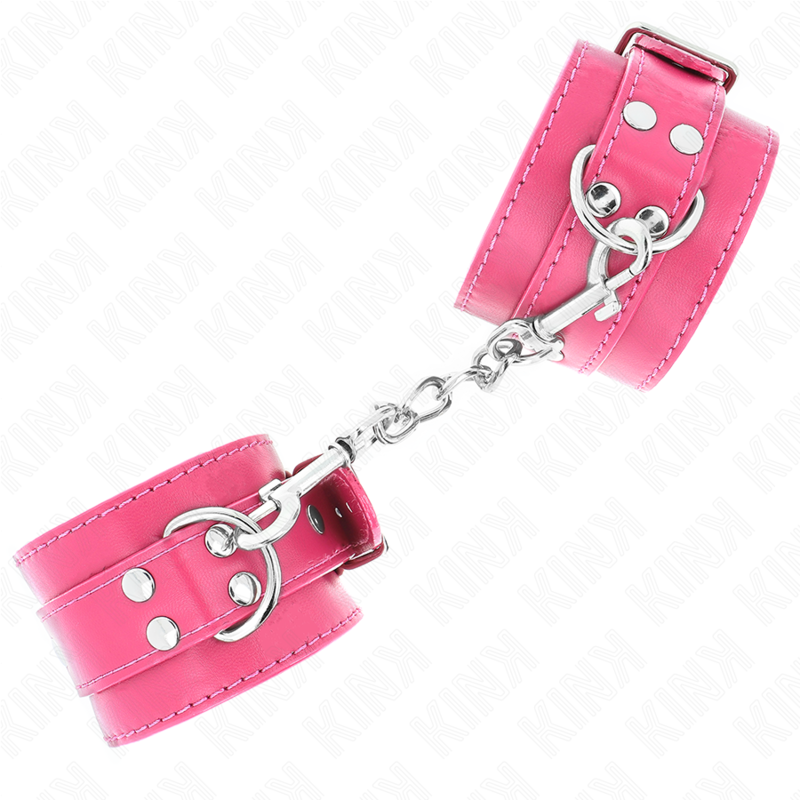 Kink – Handgelenkfesseln Raspberry Rose mit Raspberry Rose Futter V...