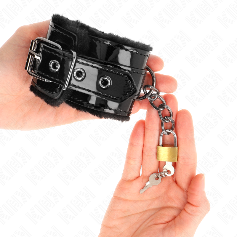 Kink – Leichte Handgelenksfesseln mit Kupferschloss, Verstellbar 17...