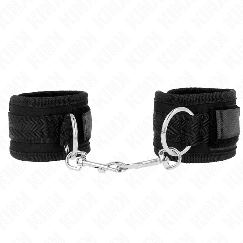 Kink – Handgelenkfesseln Schwarz Verstellbar 18-35 Cm x 6 Cm