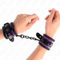 Kink – Neopren Handgelenkfesseln Helllila Verstellbar 21-28 Cm x 5 Cm
