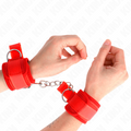 Kink – Neopren Handgelenkfesseln Rot 42 x 5 Cm