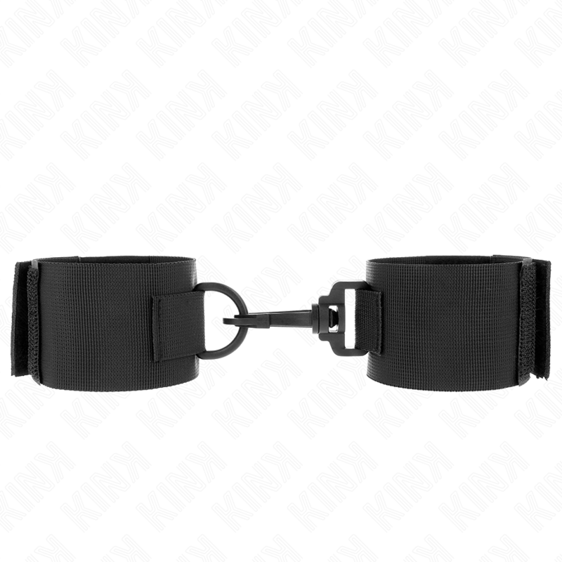 Kink – Nylon Handgelenkfesseln Schwarz