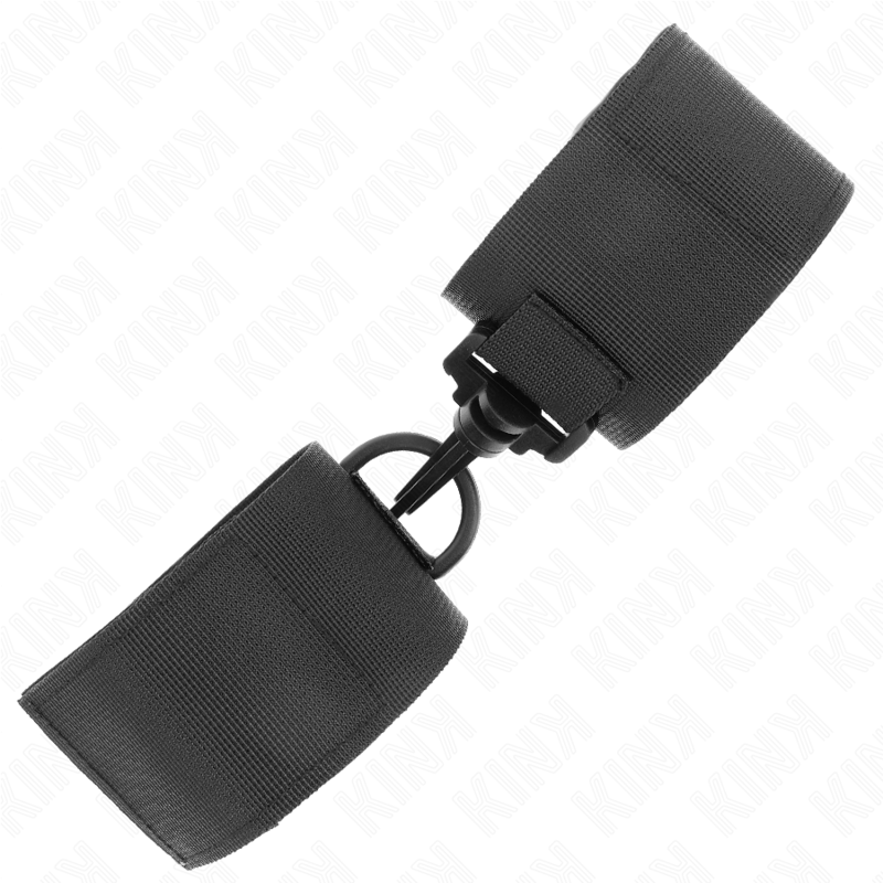 Kink – Nylon Handgelenkfesseln Schwarz