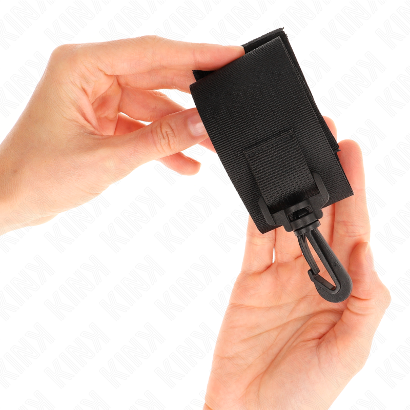 Kink – Nylon Handgelenkfesseln Schwarz