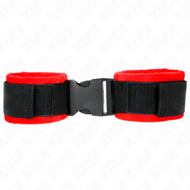 Kink – Nylon Bind Klett-Handfesseln Schwarz Modell 1 Verstellbar 25...