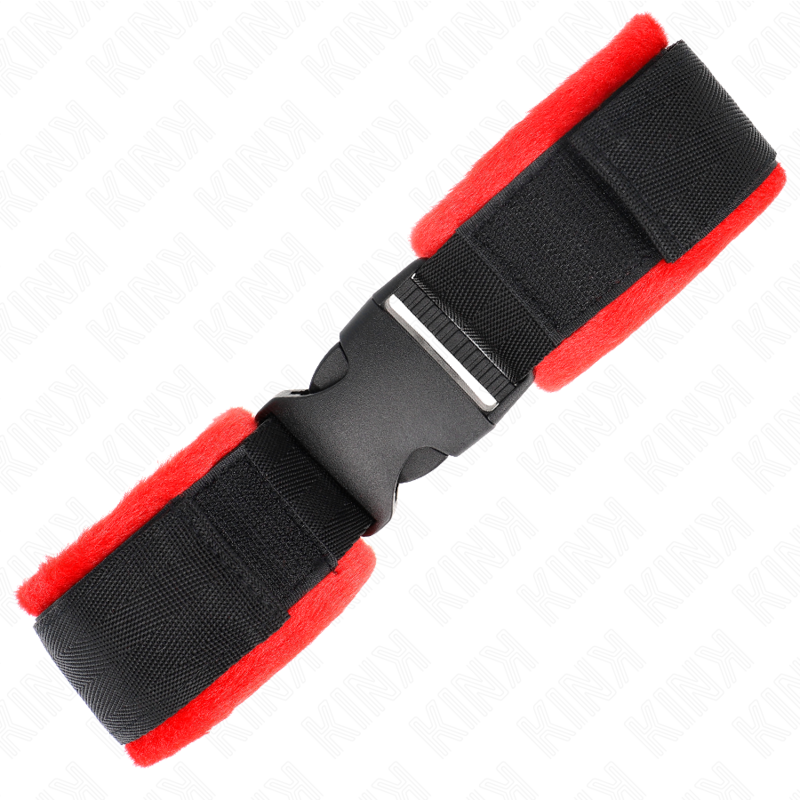 Kink – Nylon Bind Klett-Handfesseln Schwarz Modell 1 Verstellbar 25...