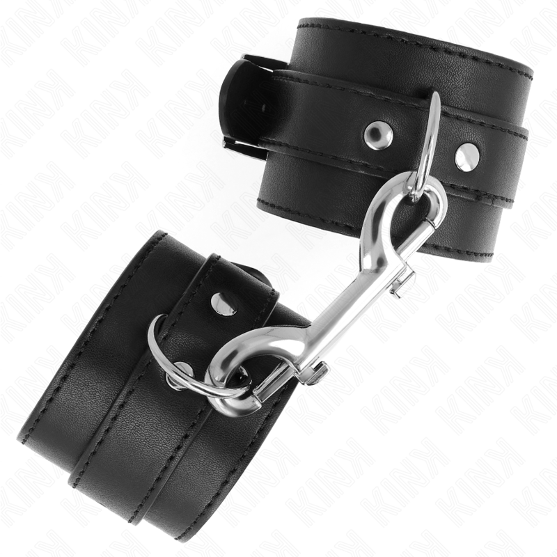 Kink Handgelenkfesseln - Einzelne Nietenreihe und Grosse